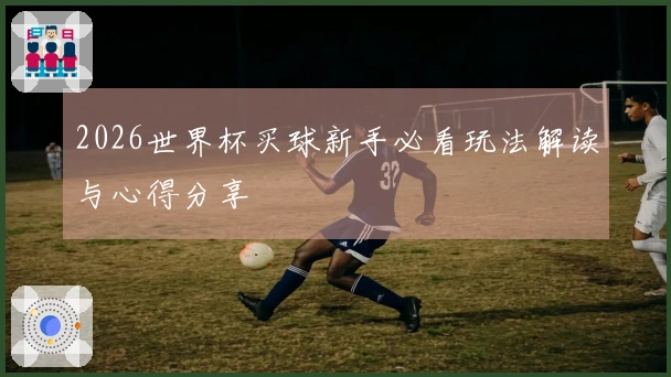 2026世界杯买球新手必看玩法解读与心得分享